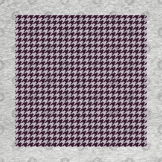 "Temptress" Med Houndstooth by Suzy Hager     Violet & Browns by suzyhager